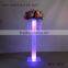 60cm tall LED light party &wedding decorations materials crystal and acrylic flower stand wedding table centerpiece(MCP-072)