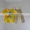 100%cotton New design 2015 boys shirts with Windmills printing