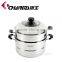 EM brand new design instock overstockMore than 28 cm stainless steel steamer/steamer&CXharms induction cooking pot fabrication