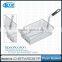 Standard McDonald's Fry Basket with Plastic Coated Handle for Commercial Kitchen