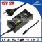 Regulated 12V 2A power supply desktop type adapter for led copper string light