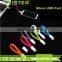 Veister Brand new colorful flat micro usb cable for all Android devices