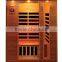 CE/ETL/ROHS Approved Canadian Red Cedar Infrared Sauna for 3 Person Use