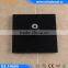 China Bathroom Top Shower Blacken Painted Spray Water Mix Shower Head