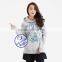 China clothing supplier custom grey hoodie wholesale printed hoodies