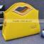 2016 New ladies totes bag lip shaped handle colorful pu leather handbag