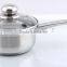 7pcs mirror polish european style stainless steel cookware sets kitchen