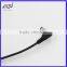 Universal 12V auto Car cigarette lighter right angle plug with Sprial Cable