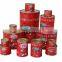 Canned foods wholesale,70G-3000G canned tomato paste, Brix: 28-30%