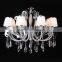 2015 Art White Glass Chandelier Lamp/Light with CE