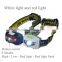 New Style 3W Mini LED Headlamp 1+2 Red Light Headlamp LED