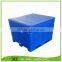 Rotomolded 1000Liter Blue LLDPE Insulated Fish Container, Seafood Processing Insulated Container