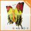 Romantic Fashion Decals, Graceful Multiple Layers 3d Glitter Wall Sticker