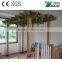 Wood plastic Materials Factory Outlets Outdoor Cheap Pergola used in balcony