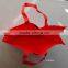 Red recycled non-woven fabrics cloth hand bag for fruit gift