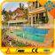 Garden and pool fencing with simple, clean and stylish glass