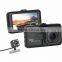 Dual Lens Car dvr Camera Two Lens Vehicle DVR Dash Recorder dash cam 120 1080p