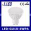 Cheap gu10 bulb high quality pass CE ROHS 4w led gu10 spotlight