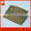 printed PU leather badge/patch Accept Size and Logo Customize