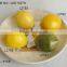 Artificial Faux lemon Simulation fake fruits realistic honey lemon for house/wedding party decoration