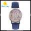 WJ-5474 classic vintage map personality high quality attractive girls leather watch