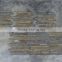 natural Chinese rusty slate stone mosaic tile with mesh-back