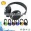 Wireless stereo CSR4.0 headband bluetooth headset with 3.7V 450mAh battery