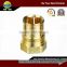 CNC precision machining brass fitting/high quality brass compression pipe fitting                        
                                                Quality Choice