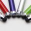 promotion colorful barrel metal stylus pen