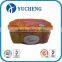 food grade irregular metal gift tin case
