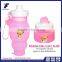 2016 hot selling kid children cute cartoon folable silicone water bottle
