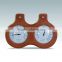 Sauna thermometer & hygrometer of Canadian red cedar of high quality