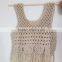 factory supply hand knitted crochet top for baby