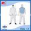 Microporous film laminate TYPE4/5/6 55g Non-woven Microporous protective reflective safety coverall with CE FDA approval