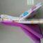 Microfiber towel with strip design