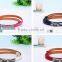 korea style simle fashion ladies and women small diamond buckle light color patent leather narrow waist belt for dress and