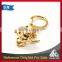 Best quality kangaroo shaped funny full 3D metal keychain