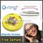 O-ring+ cheap custom logo printed sticky plastic phone holder ring