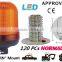 E-MARK LED Flash Warning Light, ECE MARK LED Rotating Warning Beacon (SR-BL-503A-3) Europe DIN Mount LED Beacons, 3 Functions