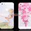 Dye sublimation Customize phone case for iphone 4 4s High quality 3d sublimation phone case