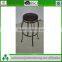 metal frame dining chair wrought iron chair indoor steel chair