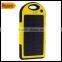 Silicone Rubber Waterproof Solar Mobile Charger Power Bank