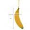Banana Coin Bag Unisex Men Women Girls Novelty Silicone Portable Pencil Case Purse Wallet Pouch Keyring