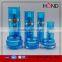 wholesale acrylic bottle blue color 15ml 30ml 60ml 120ml capacity bottles skincare transparent acrylicluxury cosmetic bottles