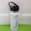 Single wall stainless steel water bottle/ cold water bottle with straw