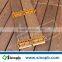 Interlocked Plastic Grid for DIY Patio Deck