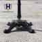 Retro style restaurant cast iron table leg