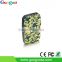 2016 latest LED camouflage color power bank