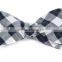 2016 hot high quality best cool plaid pattern cotton bow tie for boys