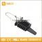 STB low voltage dead end strain clamp, wire drop clamp